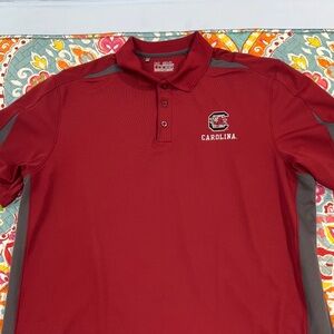South Carolina Gamecocks Men's Polo Shirt - Red